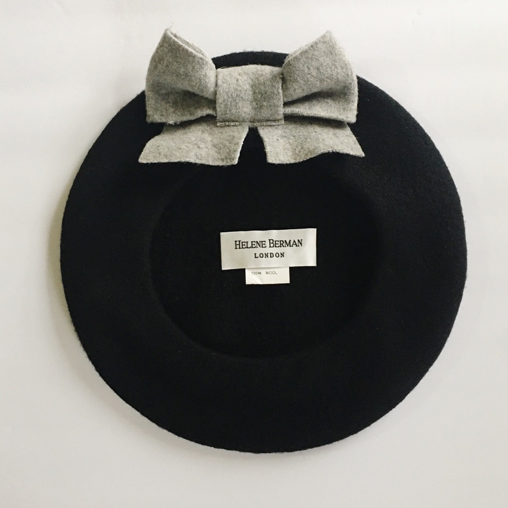 Helene Berman Wool Beret Hat